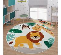 Tappeto Stanza Bambini Auto Bambini Motivo Con Animale Antiscivolo