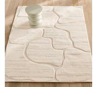 Tappeto taftato a mano in pura lana, SAGREDO Beige 120 x 180 cm
