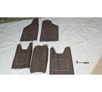 Tappeto tappetini Fiat Uno 5 porte tutte in gomma auto epoca marca Lampa 5 pezzi