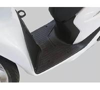 Tappeto Tappetino in gomma Pedana Poggiapiedi Nero FACO compatibile con Honda SH 350 2020 2021 2022 2023 2024 2025 con viteria inclusa