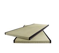 Tappeto Tatami 90x200 Erba di Giunco/ Nero