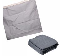 Tappeto telo da terra per tenda da roulotte e gonna pulita 2,5 m x 2,5 m