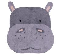 Tappeto Tondo Bambini 100 cm, Design Ippopotamo, Les Petites