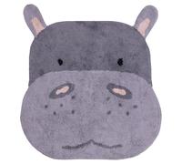 Tappeto Tondo Bambini 100 cm, Design Ippopotamo, Les Petites
