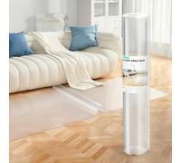 Tappeto trasparente da 1x3 m, tappeto in vinile impermeabile per corridoio, grande zerbino antiscivolo in plastica trasparente per lavanderia, cucina, ufficio