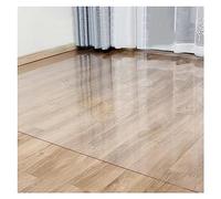 Tappeto Trasparente, Protettivo per Pavimenti in Vinile Impermeabile Trasparente - Spessore 2 mm, Ideale per Soggiorno, Cucina e Lavanderia - Disponibile nelle Misure 4x6 Piedi, 4x8 Piedi, 4