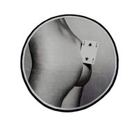 TAPPETO TWO OF SPADES ROTONDO 18203 SELETTI GREY
