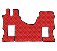 Tappeto unico in Skeentex - Rosso - compatibile per Mercedes Actros MP4 (09/11>0