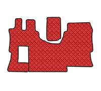 Tappeto unico in Skeentex - Rosso - compatibile per Mercedes Actros MP4 (09/11>0