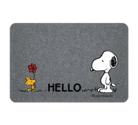 Tappeto Zerbino Ingresso Gomma Antiscivolo Resistente Fantasia Snoopy Welcome