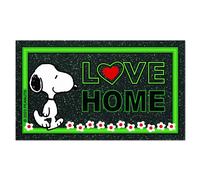 Tappeto Zerbino Ingresso Gomma Antiscivolo Resistente Fantasia Snoopy Welcome