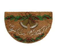 Tappeto zerbino natalizio in cocco stampato antiscivolo 40x60 cm Natale 7131