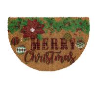 Tappeto zerbino natalizio in cocco stampato antiscivolo 40x60 cm Natale 7131