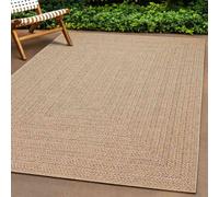 Tappeto ZIZUR 240x340 cm Aspetto Iuta per Interni ed Esterni