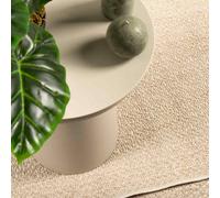 Tappeto ZIZUR Beige 120x120 cm Aspetto Iuta Interni ed Esterni
