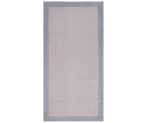Tappetto in cotone Border Grigio 60x100 cm Grigio