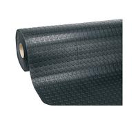 Tappetto PVC Bollo Nero Rivestimento Pavimento h 100 cm Runner Antiscivolo