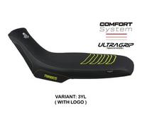 Rivestimento Sella Boras Comf System Giallo logo T.I.Aprilia Tuareg660 2021>2023
