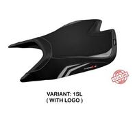 Rivestimento Sella Nashua Special Argento+logo T.I.Aprilia TuonoV4 2021>2023