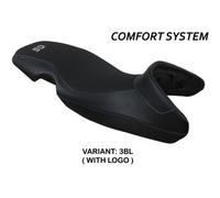 Rivestimento sella Mogan comfort system Nero BL+logo T.I. BMW F 650 GS 2000>2007