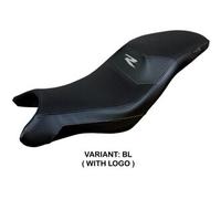 Tappezzeria Italia Rivestimento sella compatibile BMW G 310 R (21-24) modello Raven CON LOGO BL (nero)