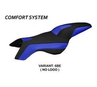 Tappezzeria Italia Rivestimento sella compatibile BMW K 1200 R (05-08) modello Boston comfort system NO LOGO 6BE (blu)