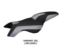 Tappezzeria Italia Rivestimento sella compatibile BMW K 1200 R (05-08) modello Boston NO LOGO 2SL (argento)