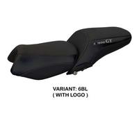 Tappezzeria Italia Rivestimento sella compatibile BMW K 1600 GT (10-22) modello Tropea Color 6BL (nero) CON LOGO