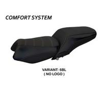 Tappezzeria Italia Rivestimento sella compatibile BMW K 1600 GT (10-22) modello Tropea Color comfort system NO LOGO 6BL (nero)