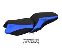 Tappezzeria Italia Rivestimento sella compatibile BMW K 1600 GT (10-22) modello Tropea Color CON LOGO 1BE (blu)
