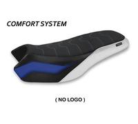 Tappezzeria Italia Rivestimento sella compatibile BMW R 1200/1250 GS Rallye (17-22) modello Sa Dao comfort system NO LOGO 1BEW (blu-bianco)