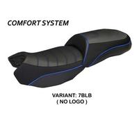 Tappezzeria Italia Rivestimento sella compatibile BMW R 1200 GS (13-18) modello Ortigia Bord 2 comfort system NO LOGO 7BLB (nero-blu)