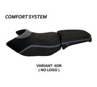Tappezzeria Italia Rivestimento sella compatibile BMW R 1200 GS Adventure (06-12) modello Ionia 4 comfort system NO LOGO 4GR (grigio)