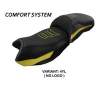 Tappezzeria Italia Rivestimento sella compatibile BMW R 1250 GS (19-22) modello Ebern comfort system NO LOGO 4YL (giallo)