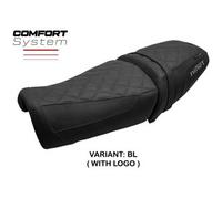 Tappezzeria Italia Rivestimento sella compatibile - BMW R12 NINE T 2025 - mod Ninette Comfort System CON LOGO RD (rosso)