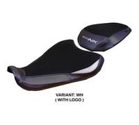 Tappezzeria Italia Rivestimento sella compatibile CF Moto 800 NK (23-24) modello Arnas CON LOGO WH (bianco)