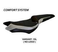 Tappezzeria Italia Rivestimento sella compatibile Honda CB 1000 R (08-17) modello Ponza comfort system NO LOGO 1SL (argento)