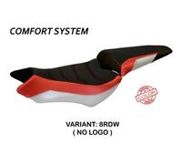 Tappezzeria Italia Rivestimento sella compatibile Honda CB 1000 R (08-17) modello Ponza comfort system NO LOGO 8RDW (rosso-bianco)