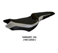 Tappezzeria Italia Rivestimento sella compatibile Honda CB 1000 R (08-17) modello Ponza NO LOGO 1SL (argento)