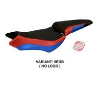 Tappezzeria Italia Rivestimento sella compatibile Honda CB 1000 R (08-17) modello Ponza NO LOGO 9RDB (rosso-blu)