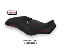 Tappezzeria Italia Rivestimento sella compatibile Honda CB 1000 R (18-23) modello Olimpia velvet NO LOGO 2BX (bordeaux)