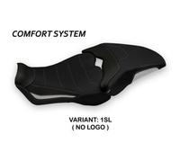Tappezzeria Italia Rivestimento sella compatibile Honda CB 1000 R (18-23) modello Victoria 2 comfort system NO LOGO 1SL (argento)