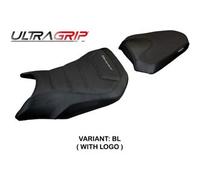 Tappezzeria Italia Rivestimento sella compatibile - Honda CB 500 Hornet 2024-2025 - mod Tomori Ultragrip NO LOGO WHR (bianco-rosso)