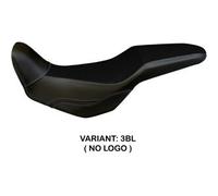 Tappezzeria Italia Rivestimento sella compatibile Honda CB 500 X (12-23) modello Ngonia NO LOGO 3BL (nero)