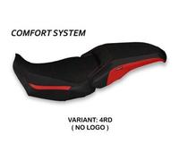 Tappezzeria Italia Rivestimento sella compatibile Honda CB 650 R (19-23) modello Braies 1 comfort system NO LOGO 4RD (rosso)