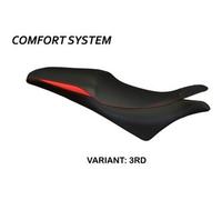 Tappezzeria Italia Rivestimento sella compatibile Honda CBR 600 F (11-13) modello Ancona comfort system NO LOGO 3RD (rosso)