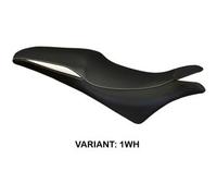 Tappezzeria Italia Rivestimento sella compatibile Honda CBR 600 F (11-13) modello Ancona NO LOGO 1WH (bianco)