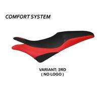 Tappezzeria Italia Rivestimento sella compatibile Honda Hornet 600 (07-13) modello Pescara comfort system NO LOGO 2RD (rosso)