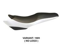 Tappezzeria Italia Rivestimento sella compatibile Honda Hornet 600 (98-06) modello Basic color NO LOGO 1WH (bianco)