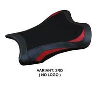 Tappezzeria Italia Rivestimento sella compatibile Kawasaki Ninja ZX 10 RR (21-23) modello Garen NO LOGO 2RD (rosso)